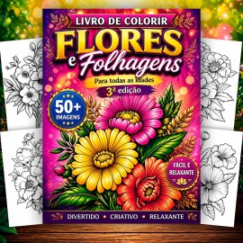 Encanto das Rosas 50 Imagens para Pintar e Relaxar terceira edi��o
