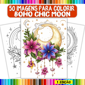 Lua dos Sonhos 50 Desenhos no Estilo Boho Chic Primeira edi��o