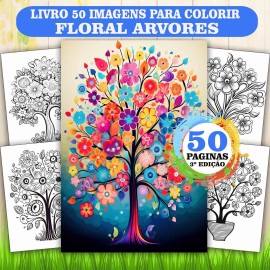 Jardim das �rvores 50 Imagens para Pintar terceira edi��o
